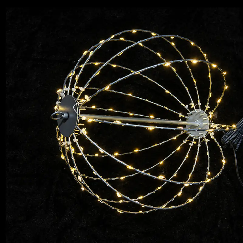 Lumière suspendue de vacances à sphère lumineuse