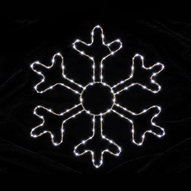 Petite lampe suspendue flocon de neige